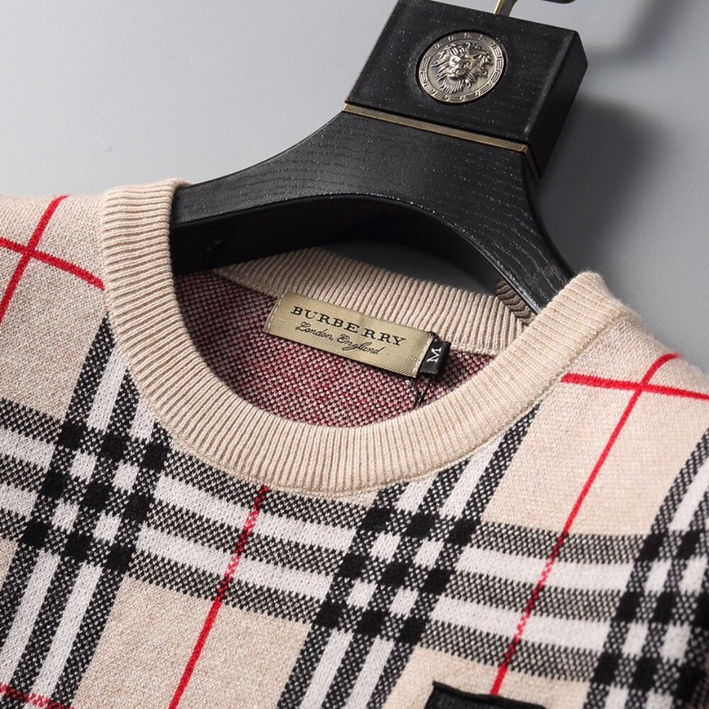 💃🖤Burberry Classical Pattern Sweaters - Picture 4 of 7